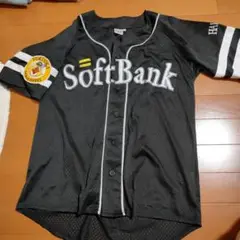 【Mサイズ】ソフトバンク レプリカユニフォーム ビジター 黒 ファンクラブ