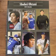 大谷翔平選手　下半期カレンダー　切ってスマホケースに入る！