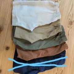 無印　半ズボン100㌢　4枚