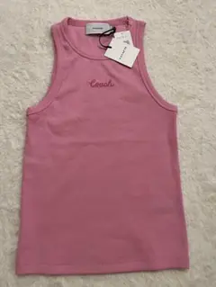 COACH リブタンクトップ未使用タグ付