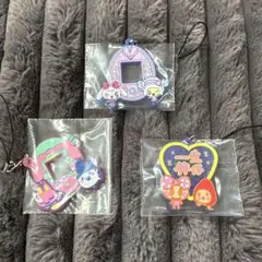 たまごっち一番くじ F賞 きらきらラバーチャーム ３点セット