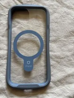 iFace くすみブルー　iPhone15