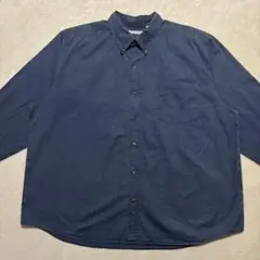 KNIGHTSBRIDGE カジュアルシャツ ネイビー メンズ 2XL