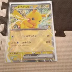 ポケモン　スタンプラリー2025　ジャンボピカチュウカード