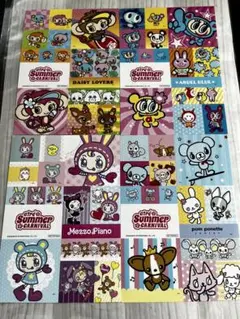 アトレ　サマーカーニバル　ナルミヤキャラクターズ　シール　非売品