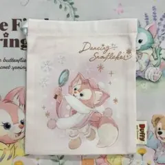 ダンシングスノーフレークス　巾着