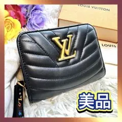 美品★ルイヴィトン ニューウェーブ ジプト コンパクト M63789 二つ折財布