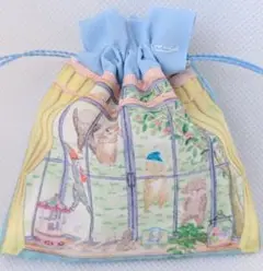 275　ユキエモン　yukiemon　ミニ巾着　小さな収納　窓