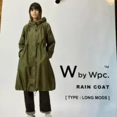 未使用　Wpc レインコート　オリーブグリーン　フリーサイズ