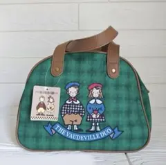 THE VAUDEVILLE DUO グリーンハンドバッグ　可愛い　お洒落　新品