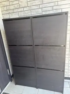 シューズラック/靴箱 /下駄箱 /ダークブラウン