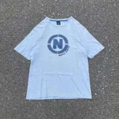 90's NAUTICA graphic Tee vintage.