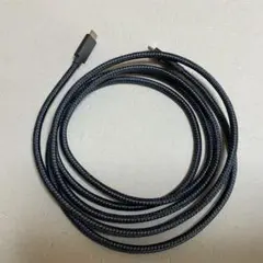 RAMPOW USB-C & USB-C ケーブル (2m・ネイビー)