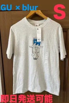 GU × blur ミルクパックプリント Tシャツ　サイズS 即日発送可能