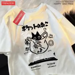 ポケットの中の猫 Tシャツ Mサイズ