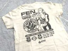 激シブ バックプリント ミリカジ 美品 ミリタリー FEN
