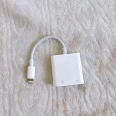 iPhone USB 変換アダプタ 2IN1 Lightningカメラアダプタ