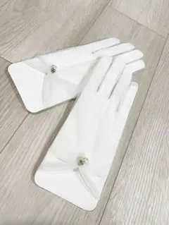 無地 ウェディンググローブ ショート