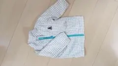 チェック柄アウター 95cm未満