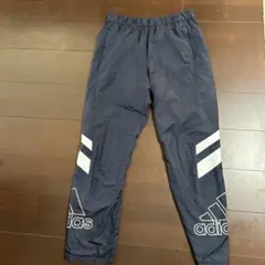 adidas ナイロンパンツ ネイビー