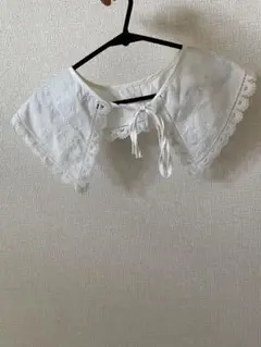 ホワイト刺繍つけ襟