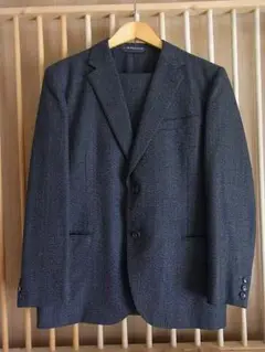 メンズダークグレースーツ 上下セット 160-165cm程度
