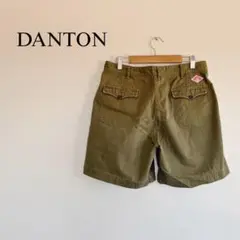 【日本製】　DANTON ショートパンツ オリーブ カーキ ハーフパンツ