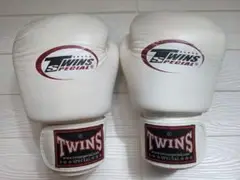 グローブ 16オンス TWINS ボクシンググローブ ホワイト