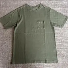 アーバンリサーチ　オリーブグリーン Mサイズ Tシャツ ポケット付き