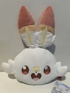 ポケピース 大きい顔型ぬいぐるみポーチ ヒバニー