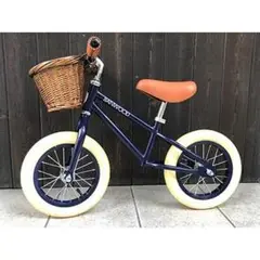 C4325☆新品 Banwood キッズ用バランスバイク ネイビーブルー