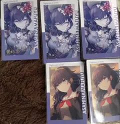 プロセカ　朝比奈まふゆ　エピカ　バグ　箔押し1.特訓前後2