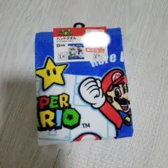 スーパーマリオ　ハンドタオル　しまむら　２枚セット