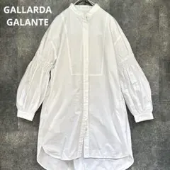 【極美品】ガリャルダガランテ　白シャツチュニック（ブラウス） 袖ボリューム