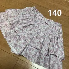 エニィファム 花柄イチゴキュロット スカパン