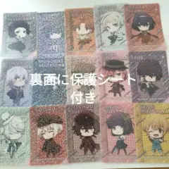 文豪ストレイドッグス トレーディングコレクトホロクリアカード 15枚