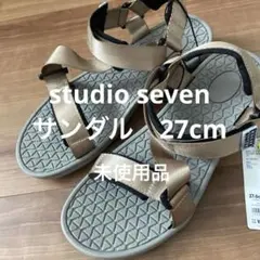 未使用品 StudioSEVEN スタジオセブン サンダル 27cm