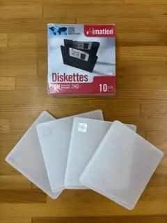 Diskettes IBM フロッピーディスク 10枚 フロッピーケース4個