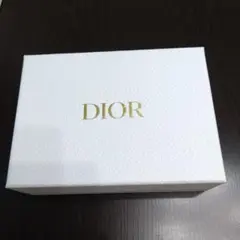 DIOR ホワイトレザー調ボックス