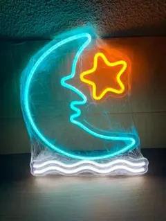 【新品】ネオンサイン『月』LEDライト
