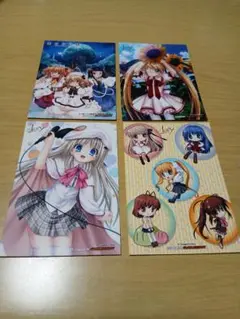 Key&東方 キャラクター ブロマイド 4枚セット非売品