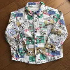 ZARA ピーナッツ　スヌーピー シャツ　98