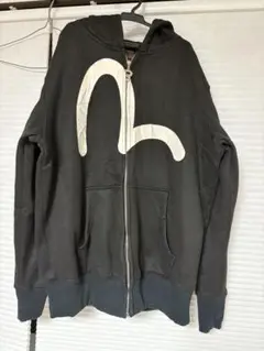 00’ Evisu ブラックパーカー
