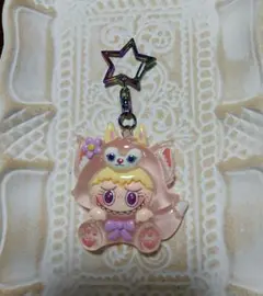 【ハンドメイド】ラブブ　キーホルダー Labubu