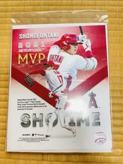 【公式・レア】MLB 大谷翔平 エンゼルス ポスター 2021MVP受賞記念