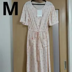 新品ローズマダム半袖ワンピースパジャマM　マタニティ