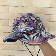 clef 花柄 ハット 多色