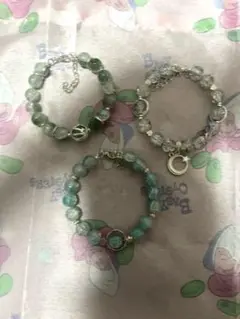 ビーズブレスレット3本セット