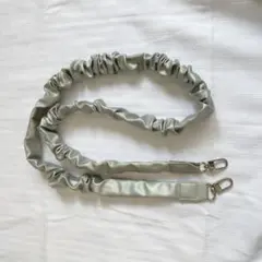 スマホ　ショルダーストラップ　シルバー