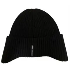 美品 正規品 アレキサンダーワン アンゴラ ファー ニット帽 帽子 ロゴ 黒 2025年最新】alexander wang ニット帽の人気アイテム - メルカリ